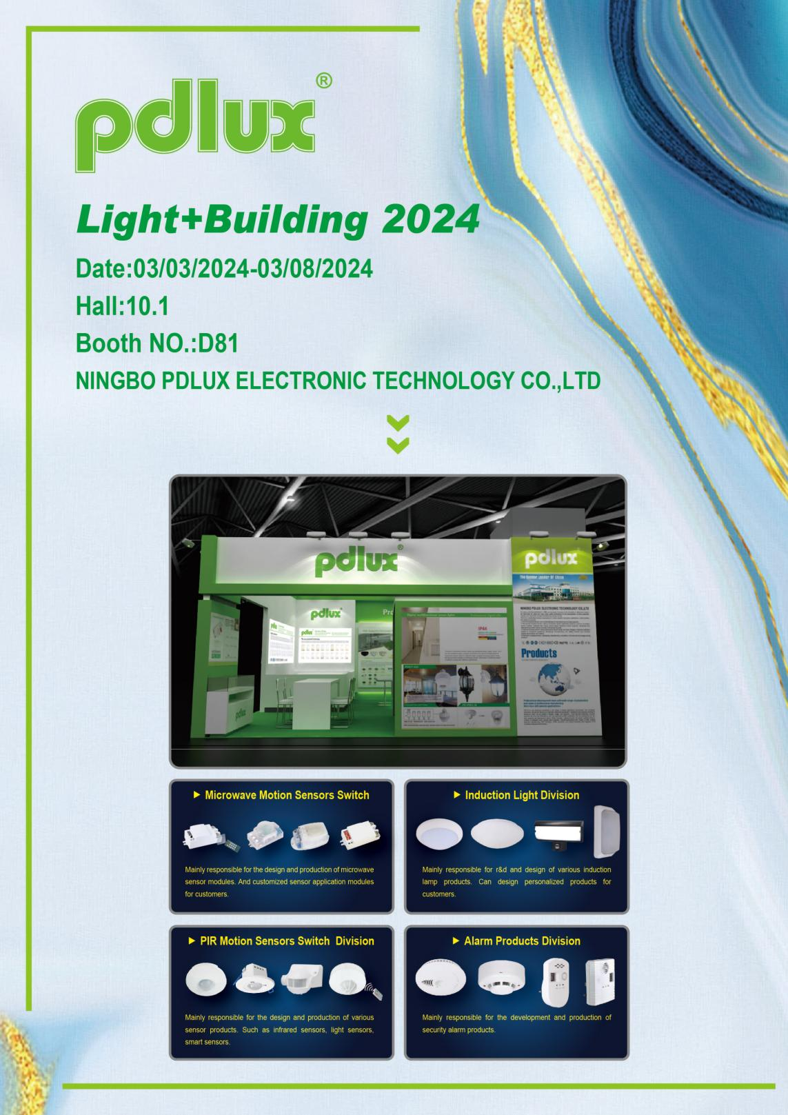 Prezentace PDLUX na veletrhu Light + Architecture 2024